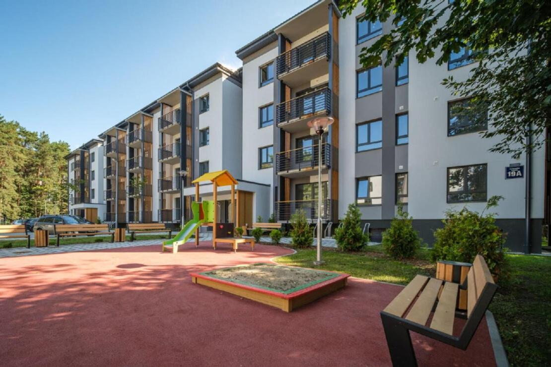 Cozy 2-Bedrooms Apartment In A New Complex Near The Airport And The Center Riga Buitenkant foto